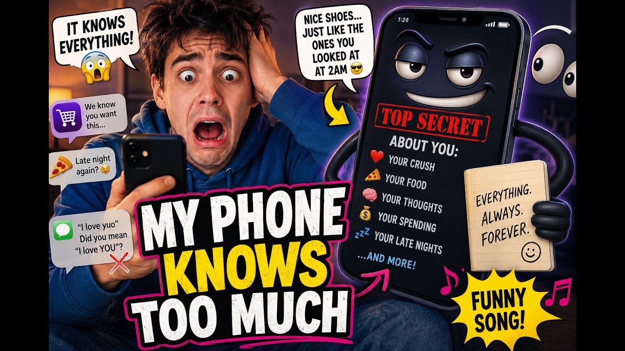 My Phone Knows Everything About Me | When Your Phone Knows You Better Than Yourself | Funny Song