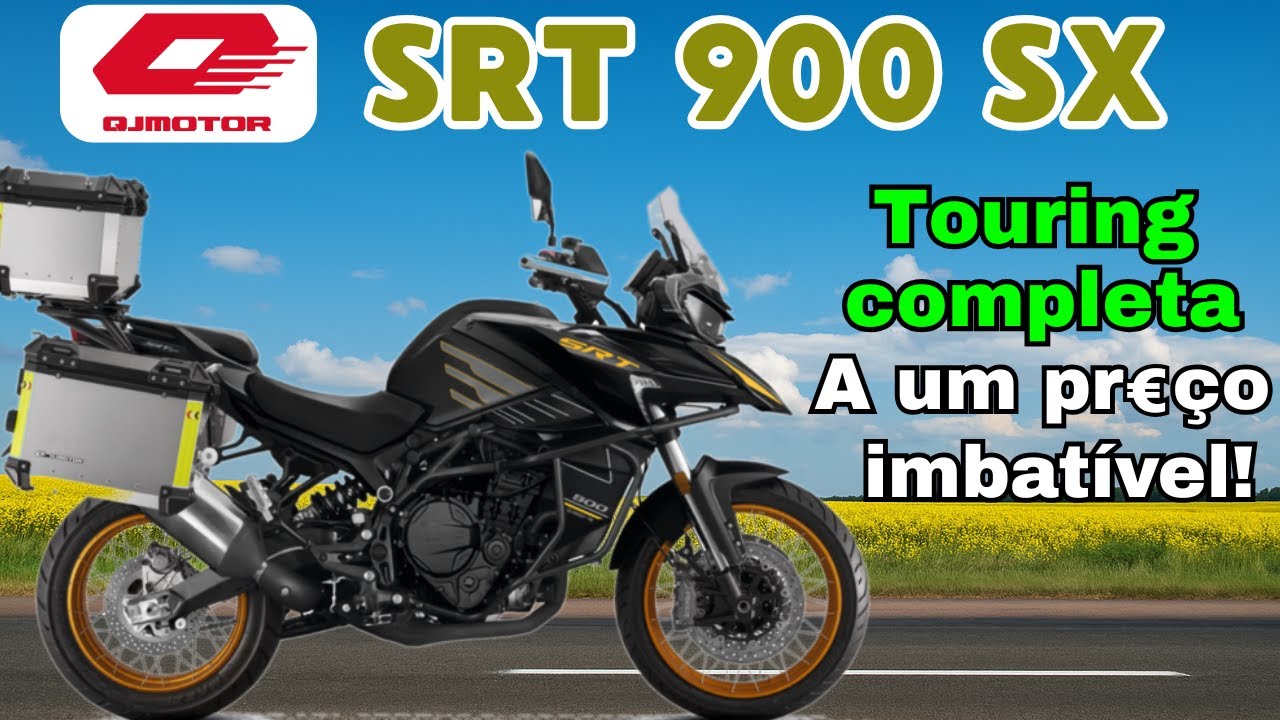 QJMotor SRT 900 SX – A touring perfeita para viajar a dois!