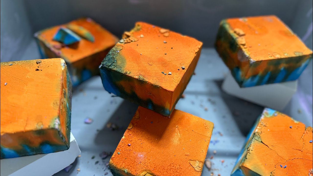 ASMR BLUE VIOLET AND ORANGE DYED SSC