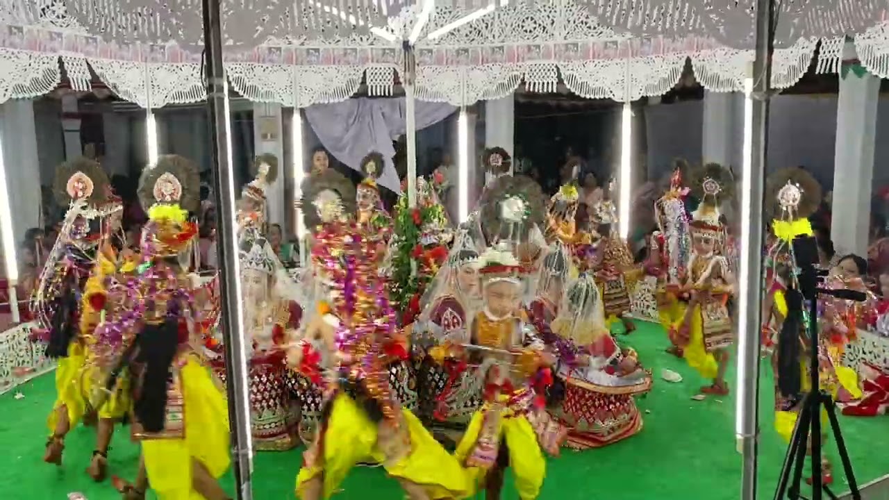 এক গোপি এক শ্যাম রাসলীলা🦚✨ #brishnupriya #manipuri #rasleela #brishnupriua_manipuri 