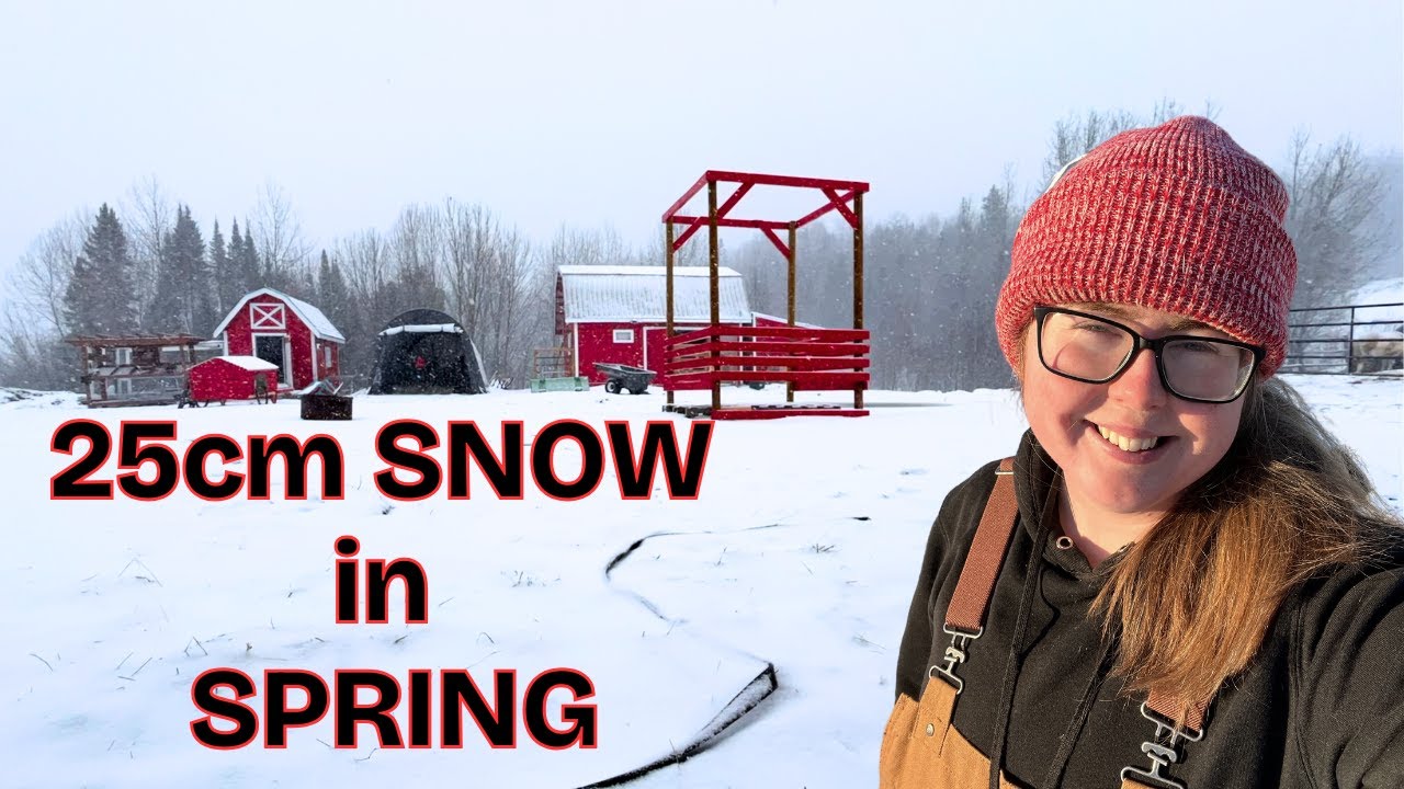 Snowstorm in April! CANADIAN 