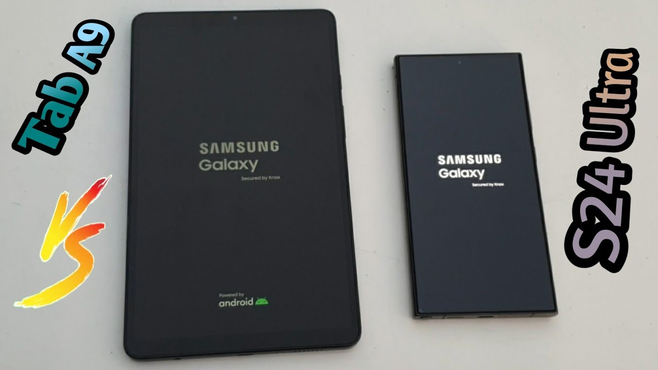 Samsung Galaxy S24 Ultra VS Samsung Galaxy Tab A9 - Speed Test
