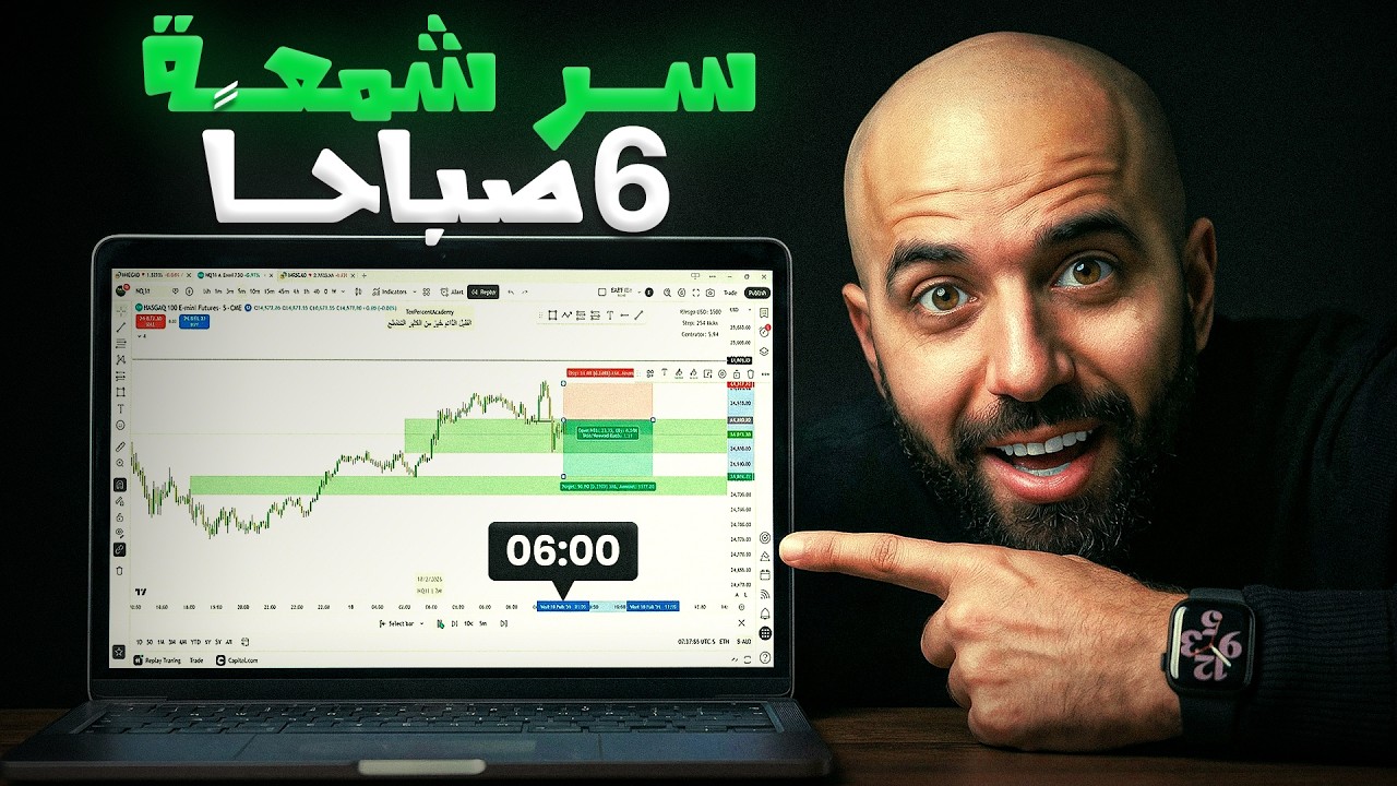 إذا فهمت شمعة 6 صباحاً… غادي يتبدل تداولك في ناسداك