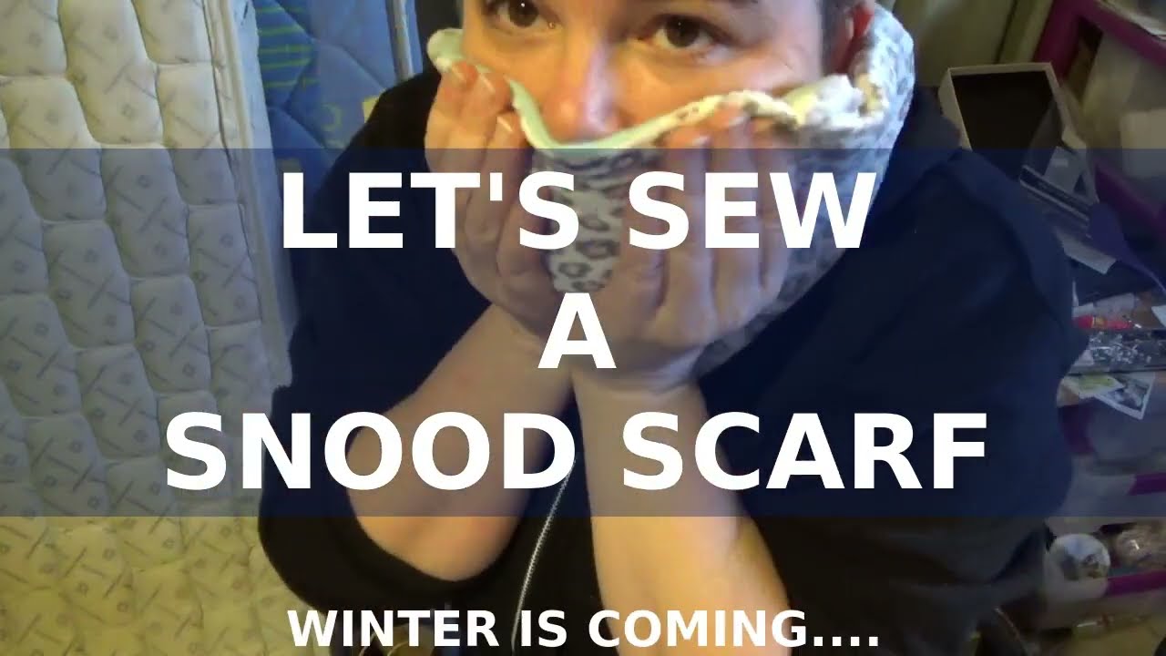 Step by Step: Sew a Snood scarf