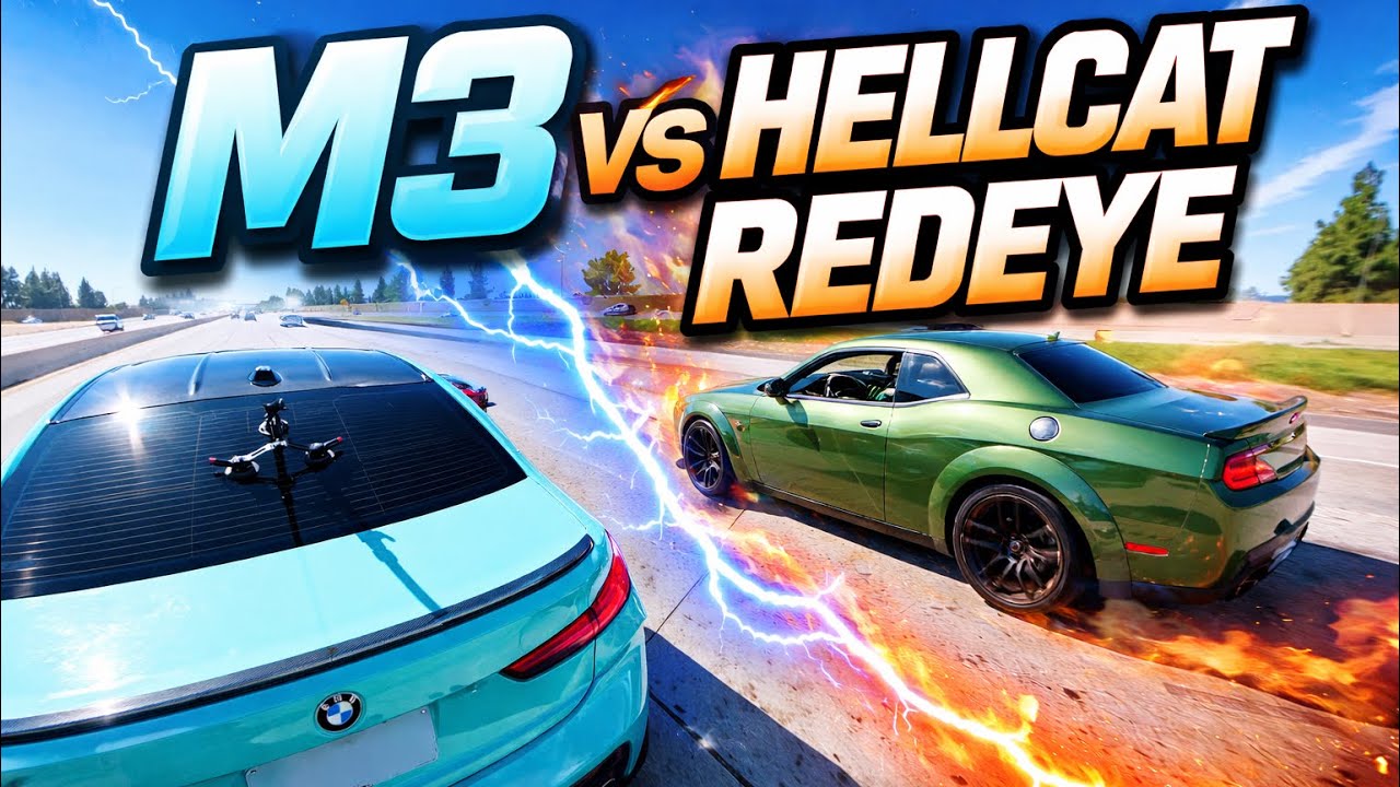 POV Mint G80 M3 Cruise | (M3 vs Hellcat Redeye)