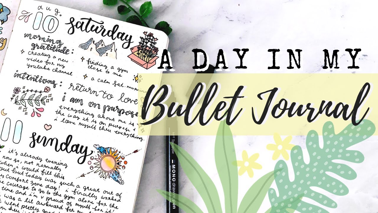 A Day in My Bullet Journal | Spiritual & Gratitude Daily Log | Plantful