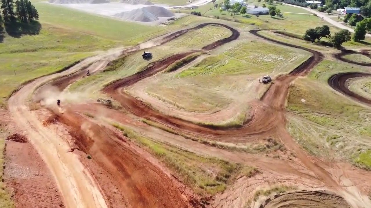 View of new Motocross track when it was first being built #motocross #sturgismotorcyclerally
