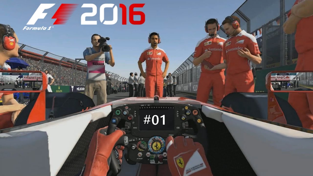 Da sind wir wieder da #01 F1 2016 Online Meisterschaft