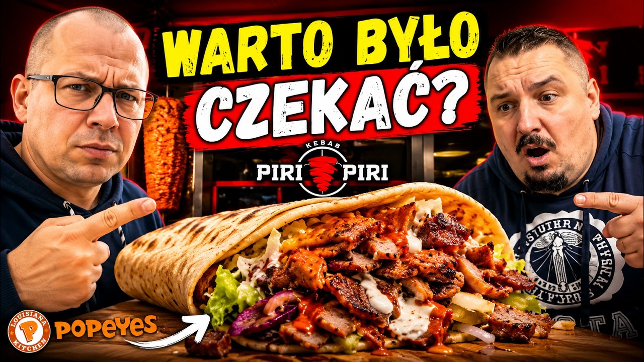 Dramat KEBAB PIRI PIRI i.. Nowość POPEYES w Białymstoku