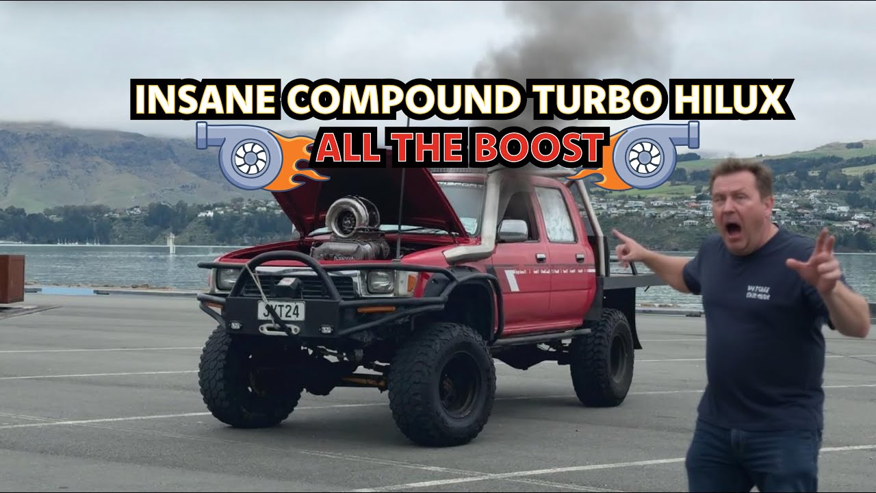 COMPOUND TURBO ON MY OLD HILUX!!
