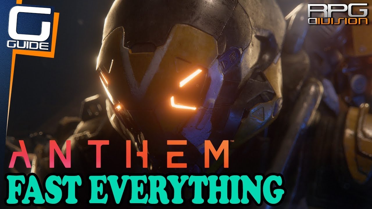 ANTHEM - Fast & Easy Everything (Levels, Gear, Faction Loyalty & Weekly Alliance)