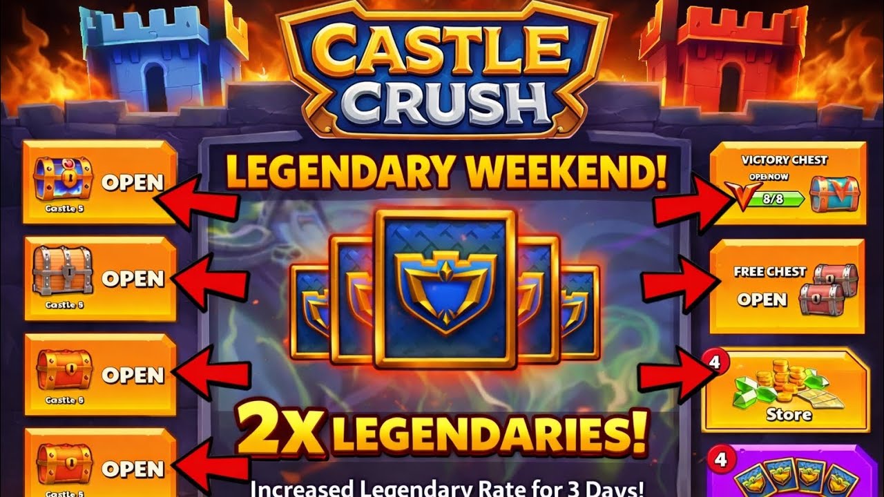 New Meta Deck in Castle Crush 2026 🚀 Easy Wins