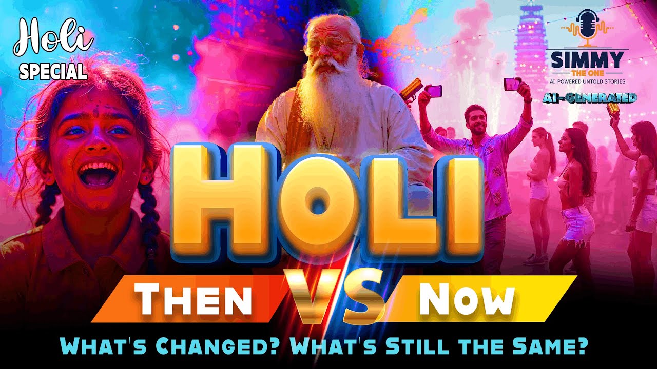 Holi Then vs. Now – What’s Changed? What’s Still the Same? (1990 Vs. Today)