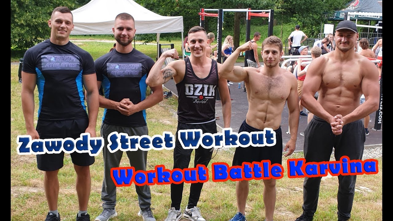 Zawody Street Workout w Czechach - mamy podium!