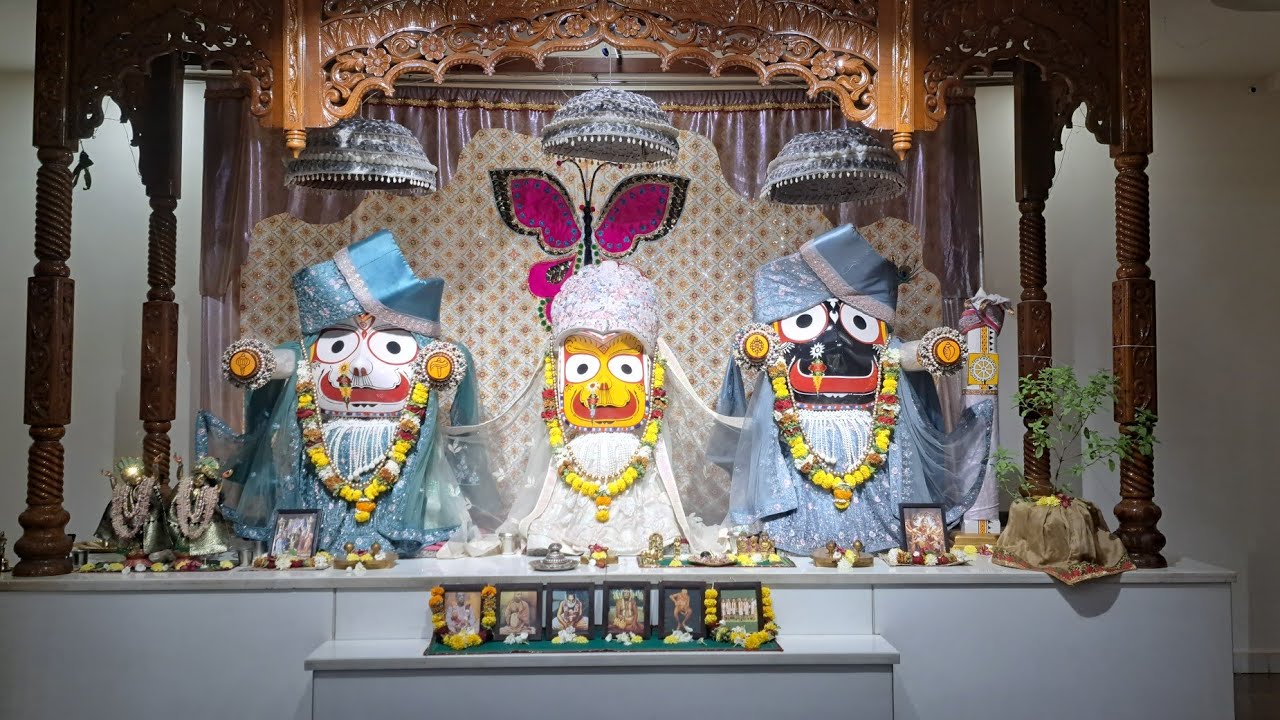 Jagannath ISKCON live  Today Mangalrati 8/3/2026 Jagannath 