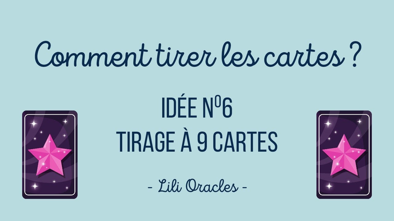 Oracle des miroirs ✨ Apprends à tirer les cartes ✨ Tirage à 9 cartes ✨