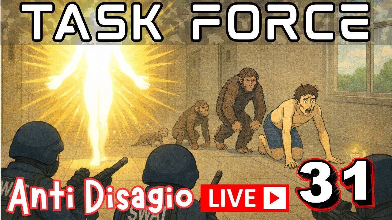 Evoluzione NO grazie! Esseri di luce e canzoni lemuriane - TASK FORCE Antidisagio ep.31