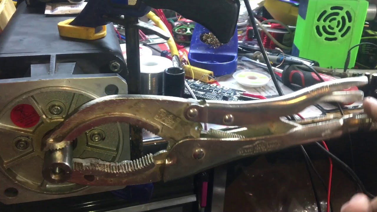 Odrive running industrial servo