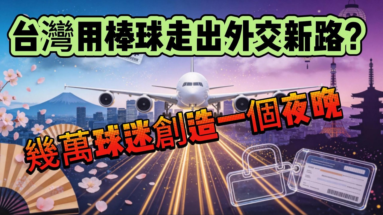 自費看球還是包機特權？棒球能做到外交做不到的事