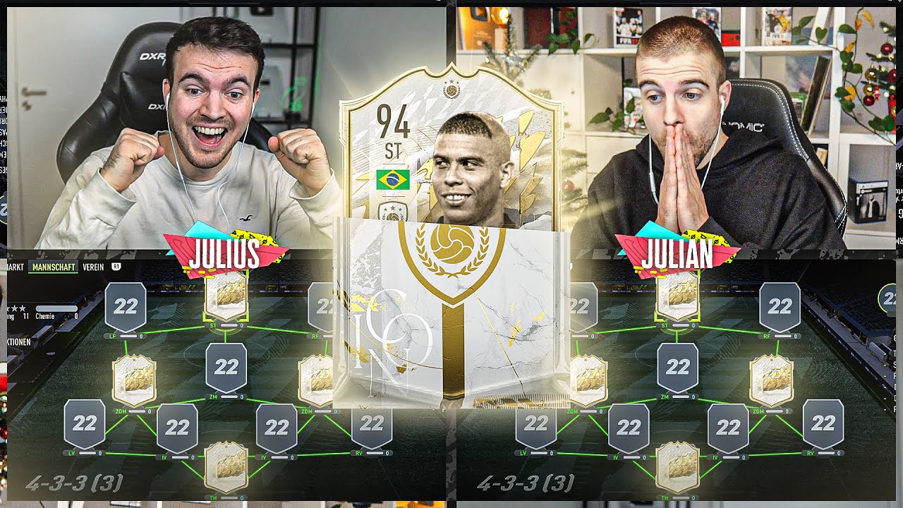 FIFA 22: EINER LUCK - EINER PECH! RANDOM MID ICON MIND THE GAP! 😱😲
