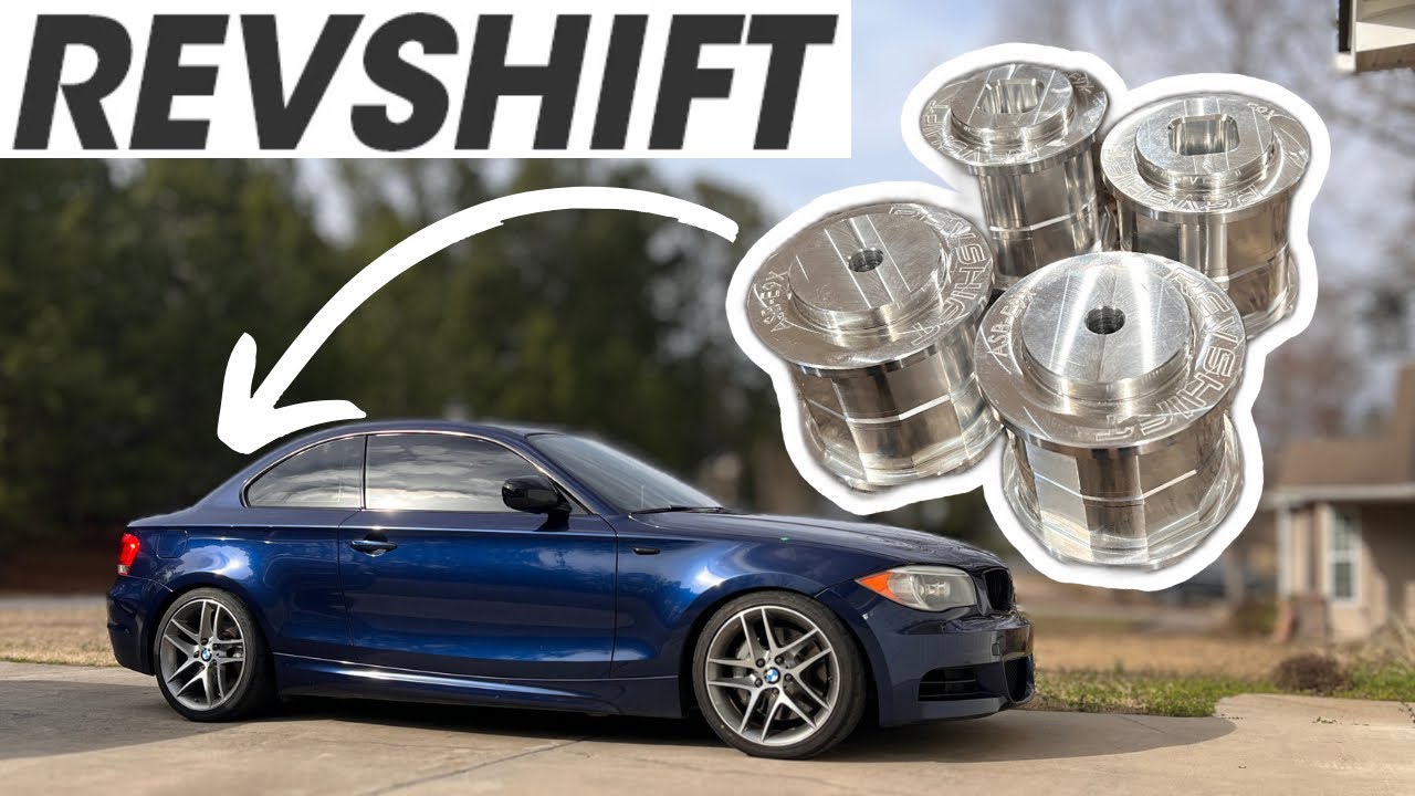 No More Rear Slop! Installing Solid Rear Subframe Bushings On the 135i!