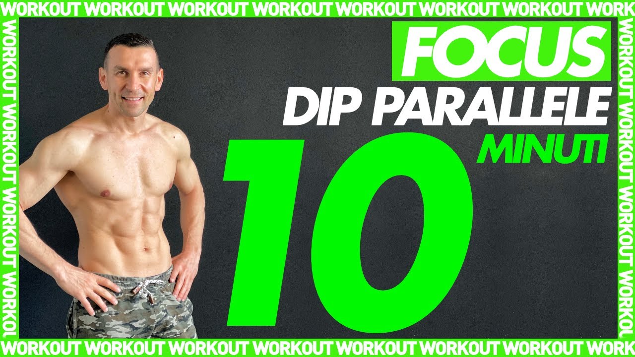 Dip Parallele Allenamento 10 minuti Emom