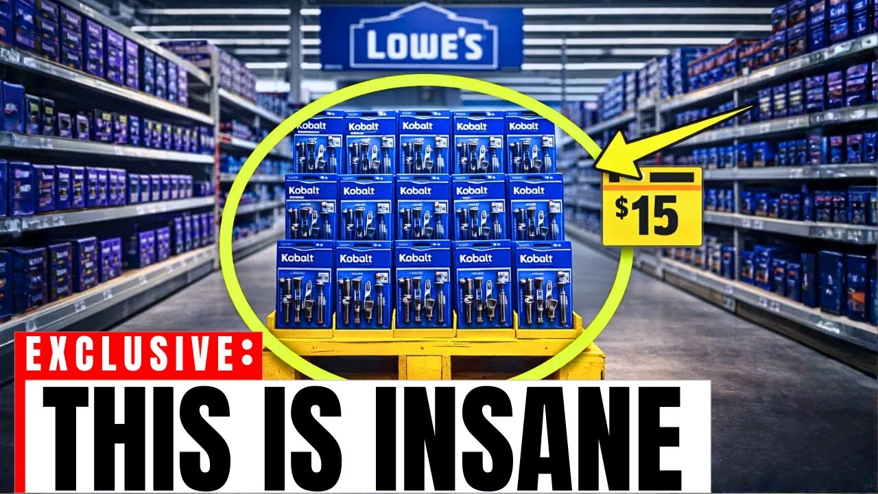Under $20 Tool GOLDMINE at Lowe's (Nobody Knows These Exist)