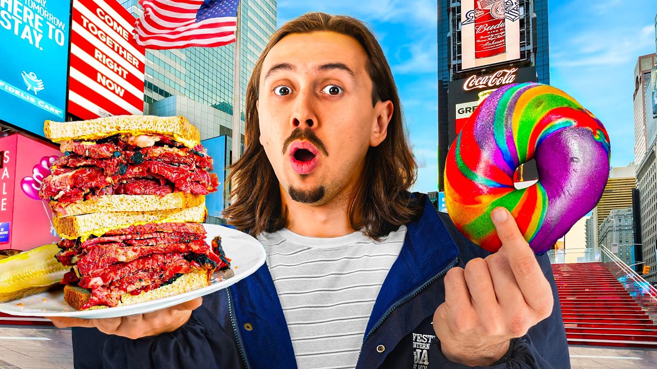 Je teste toutes les spécialités de New York City