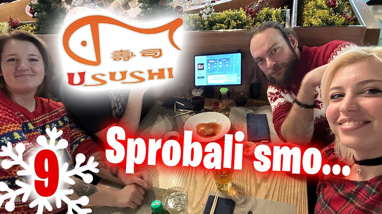 🎄 Usushi v Mariboru... razočaranje.🎄| Vlogmas S8E9 | Kaya Solo