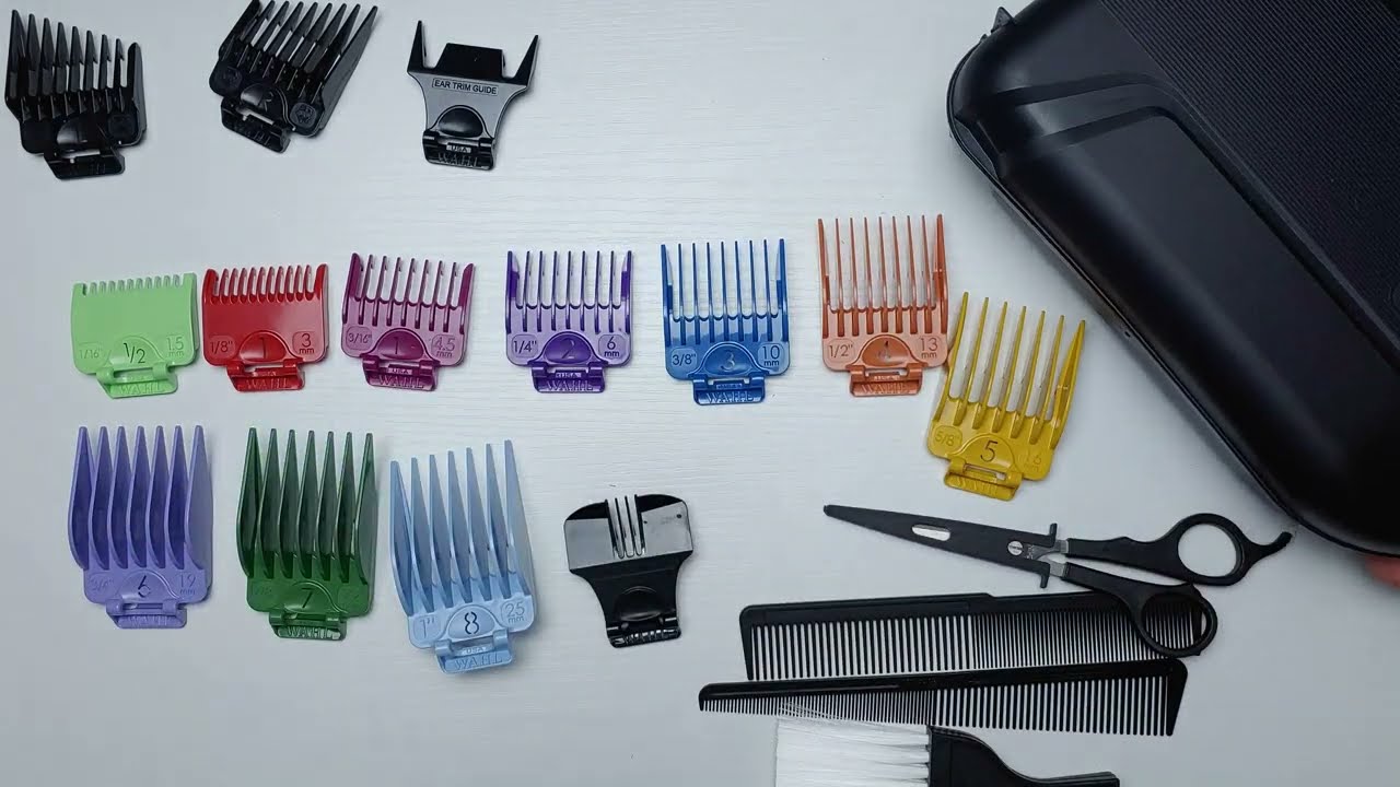 Wahl Model 73900-1001M Clipper Color Pro Complete Haircutting Kit Unboxing