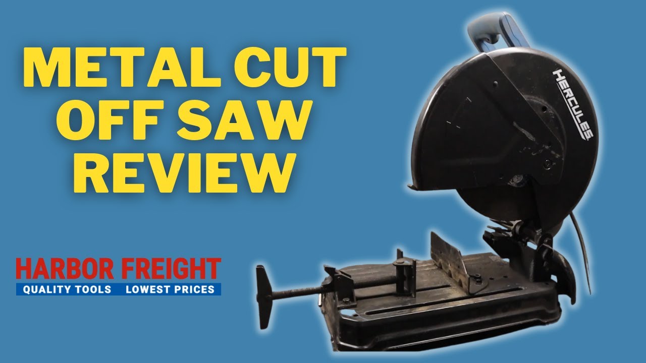 Hercules Abrasive Chop Saw - 1 Year Review (Harbor Freight)