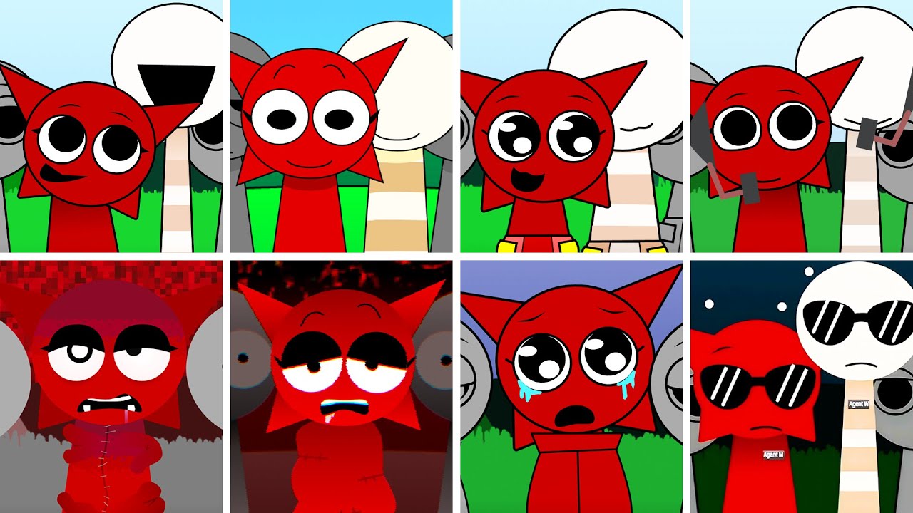 Incredibox Sprunki but MIX MROONA and WYRUM in ALL Different Mods