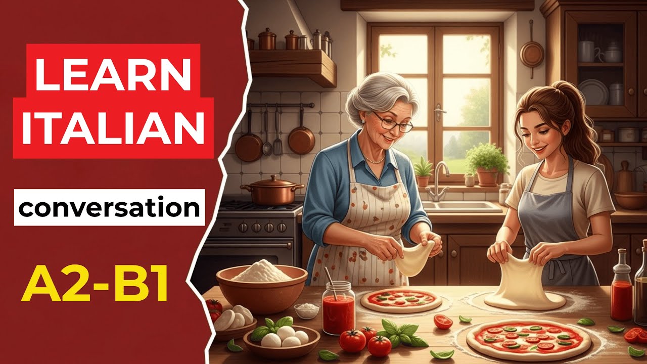 7 Minutes of Italian Conversation 🇮🇹 | A2–B1 Beginners to Intermediate