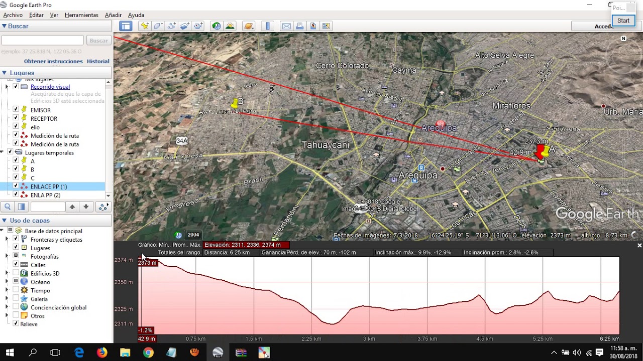 Aliniacion de antenas