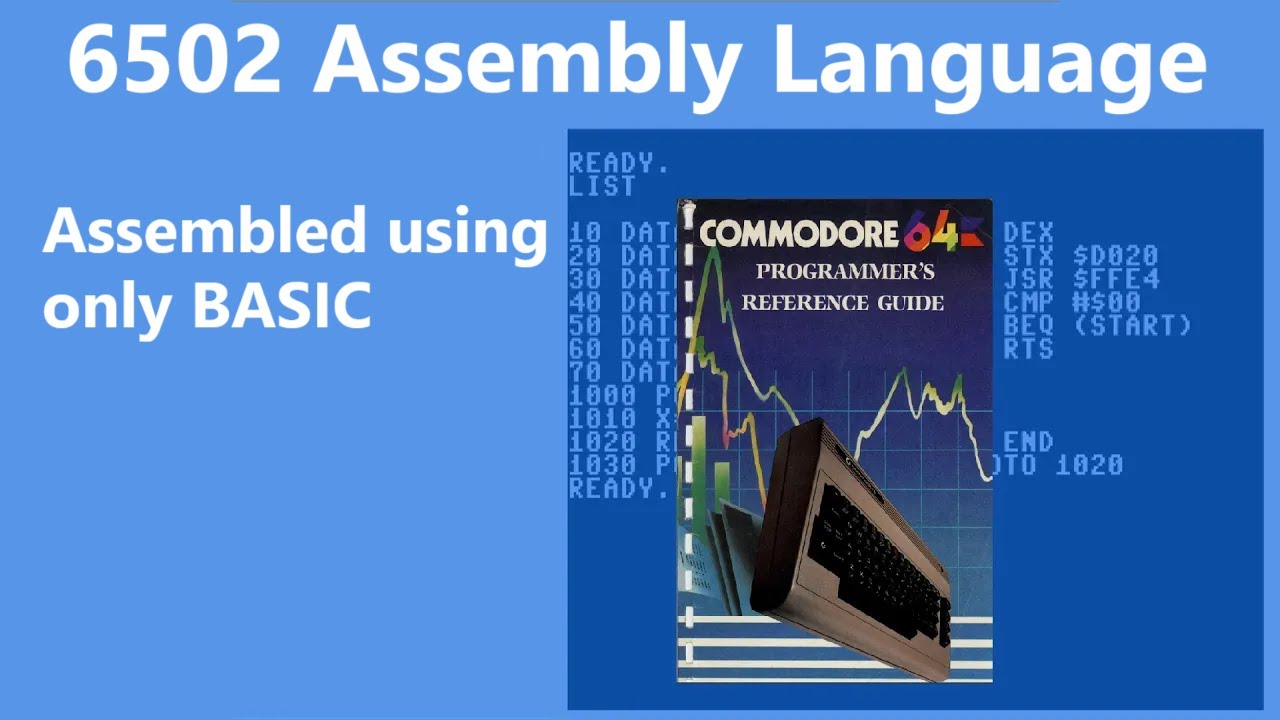 Пишем на языке ассемблера Commodore 64...используя только BASIC.