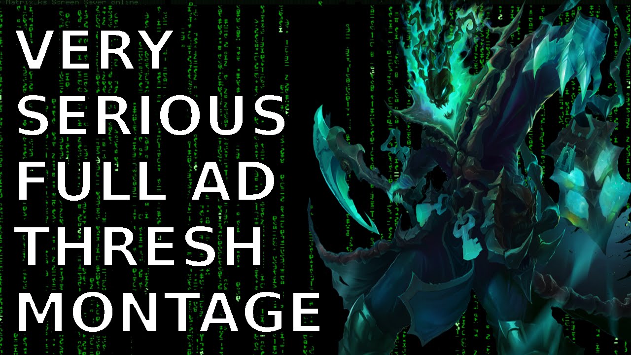 VERY SERIOUS FULL AD THRESH MONTAGE