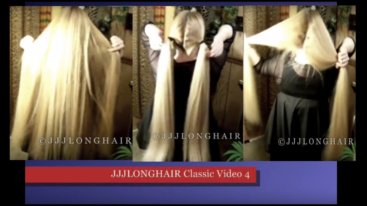 JJJ Classic Long Hair Video 4  (2005) Double Ponytails