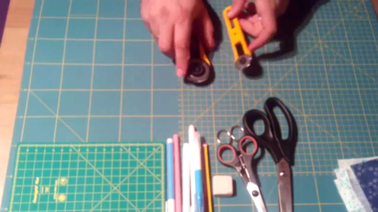 Iniciación al patchwork, materiales básicos