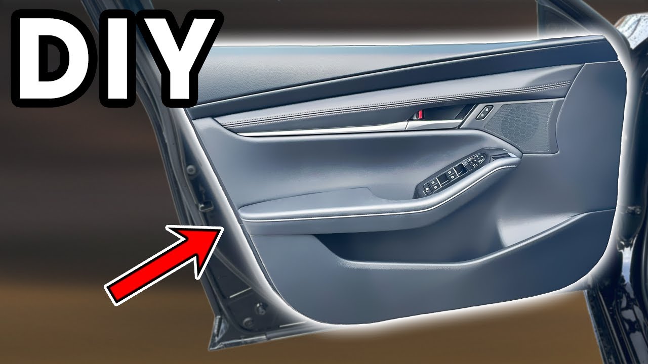 Самостоятельное снятие передней дверной панели Mazda 3 2019-2026 годов выпуска | Как снять дверны...