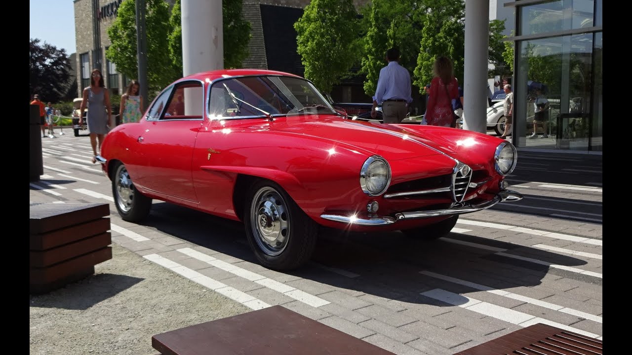 1961 Alfa Romeo Giulietta Sprint Speciale in Red & Start Up on My Car Story with Lou Costabile