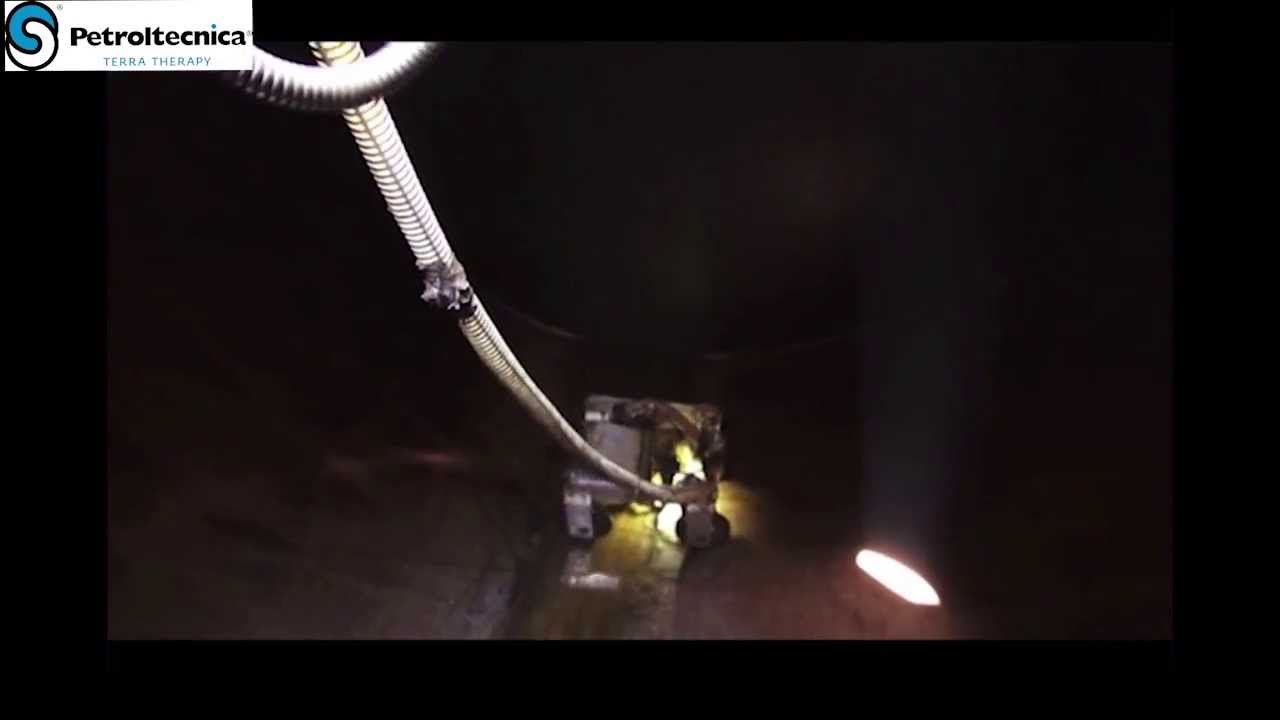 New Ragno video - Automatic device for measuring thickness of tank walls. Petroltecnica (english)
