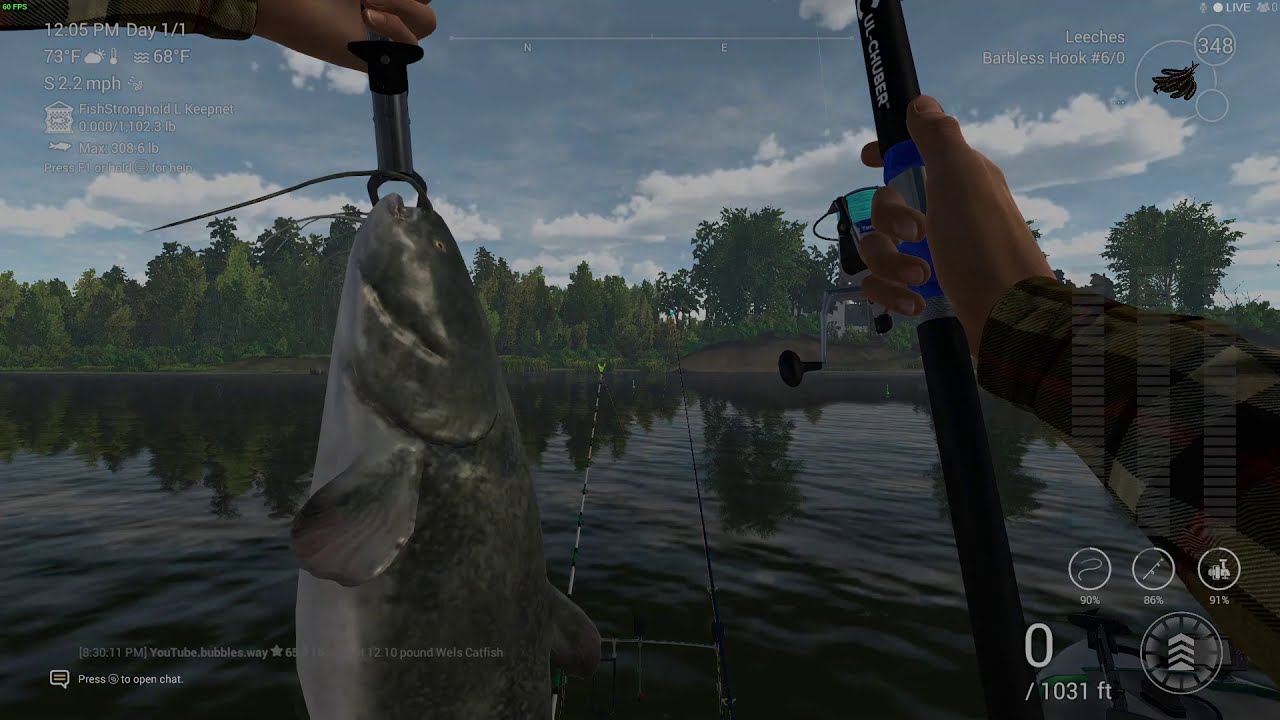Fishing Planet Free Hat Trophy сом пиявки наживка