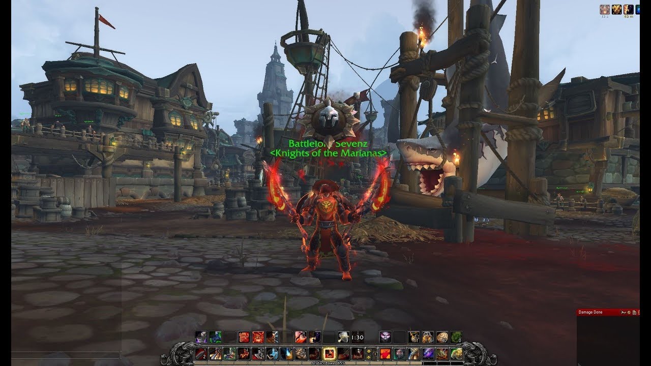 Fury Warrior PvP! - WoW BFA 8.2 Battle for Gilneas BEATDOWN