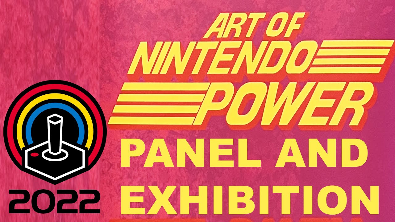 PRGE 2022 - The Art of Nintendo Power - Portland Retro Gaming Expo 4K