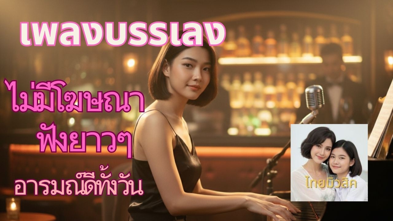 เพลงบรรเลง Vol.293 เพลงฟังสบายตอนทำงาน อ่านหนังสือ ทำงาน เหมือนมีเพื่อนอยู่ใกล้ๆแต่ไม่รบกวน ฟังยาว