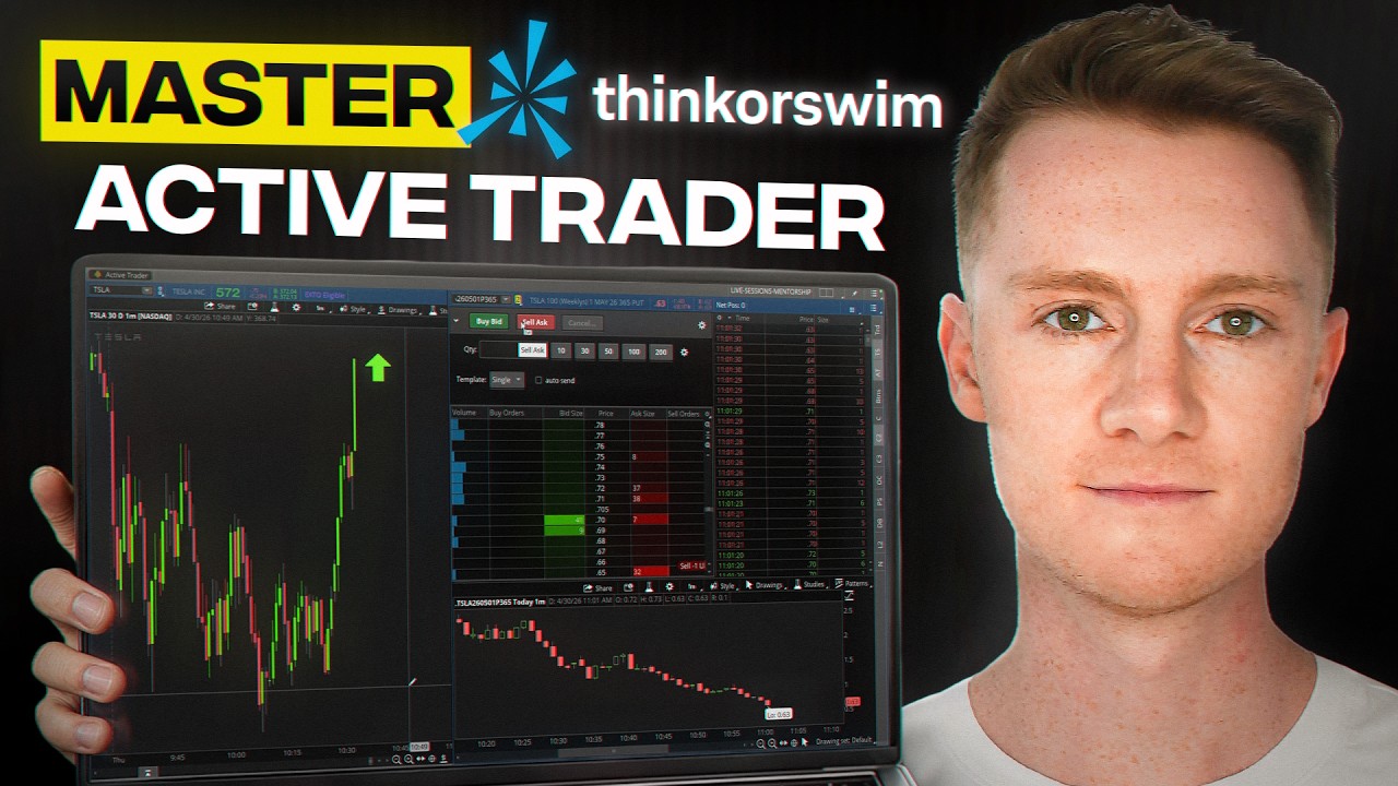 Best Way To Trade Options Using ThinkorSwim Active Trader