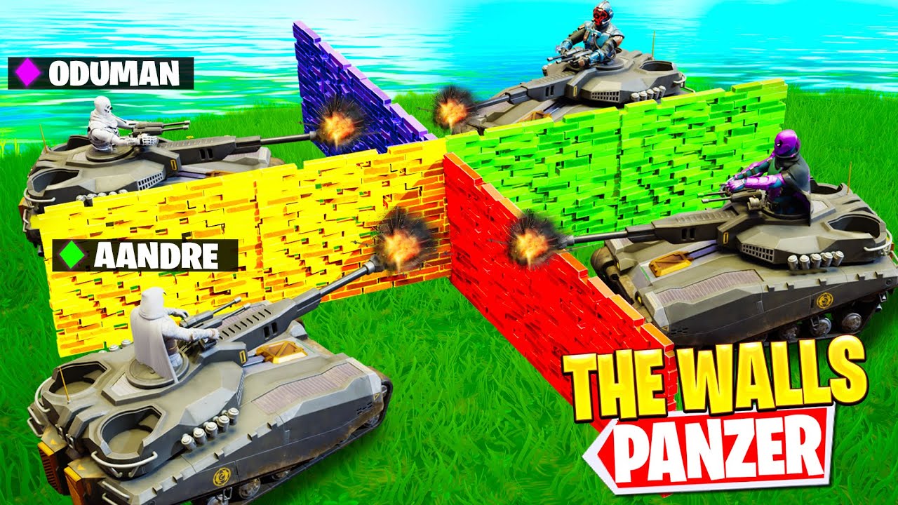 *NEU* PANZER the WALLS in Fortnite mit @odumanpique @Embekay_