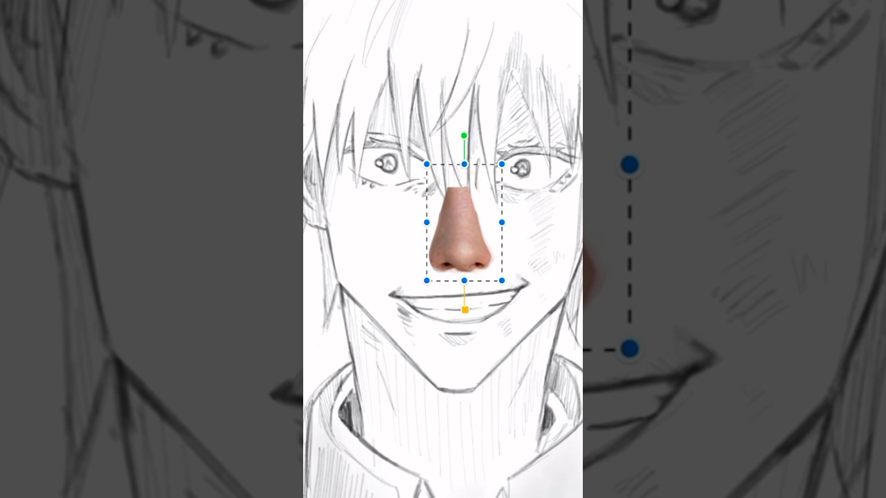 КАК РИСОВАТЬ НОС 👃‼️#искусство #советыпорисовать #рисунок #урокирисования