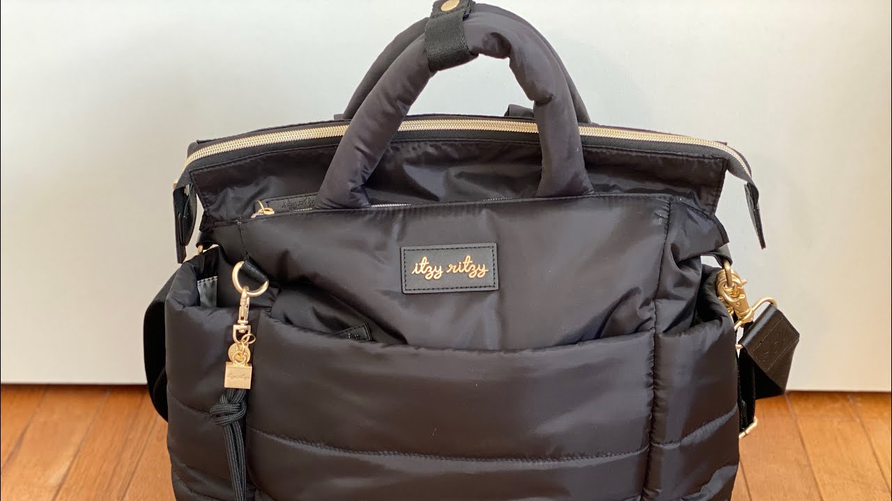 How I Pack My Itzy Ritzy Dream Convertible For A Day Out With Toddler & Newborn