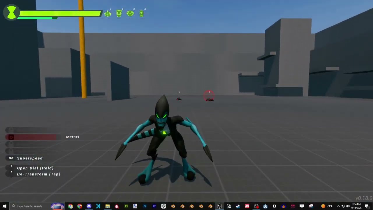 Unreal Engine Ben 10 Game - Galvan Gameplay Part 4